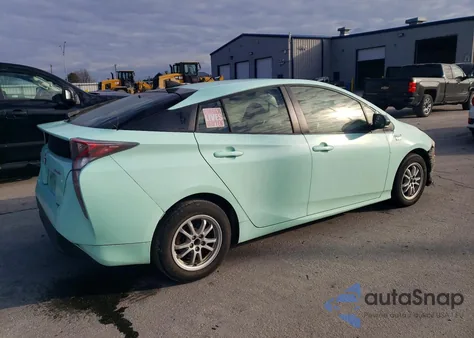 2016 Toyota Prius z USA, uszkodzony, nr VIN JTDKARFU1G3027995
